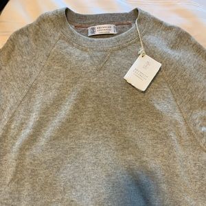 Brunello Cucinelli cashmere sweater, M, brand new